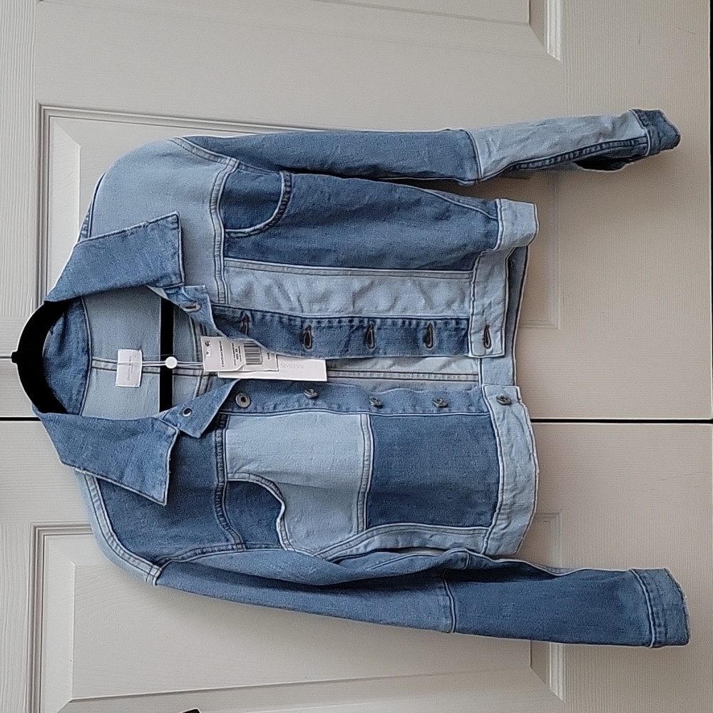 Jonathan Simkhai Pieced Denim Jacket
